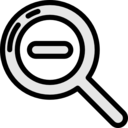 ui,magnifying glass,search,Tools and utensils,loupe,detective,zoom,zoom out
